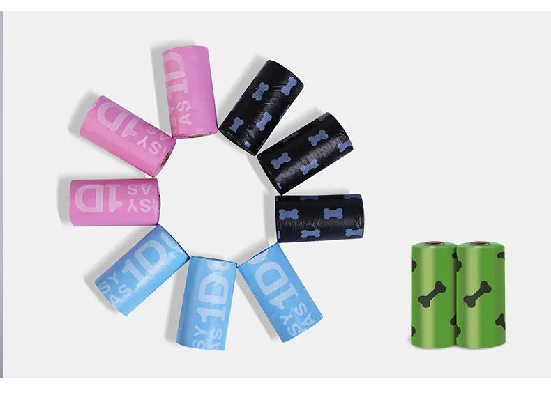 Biodegradable Dog Poop Bags with Dispenser