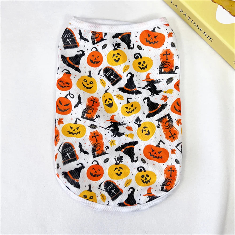 Halloween Print Pet Vest
