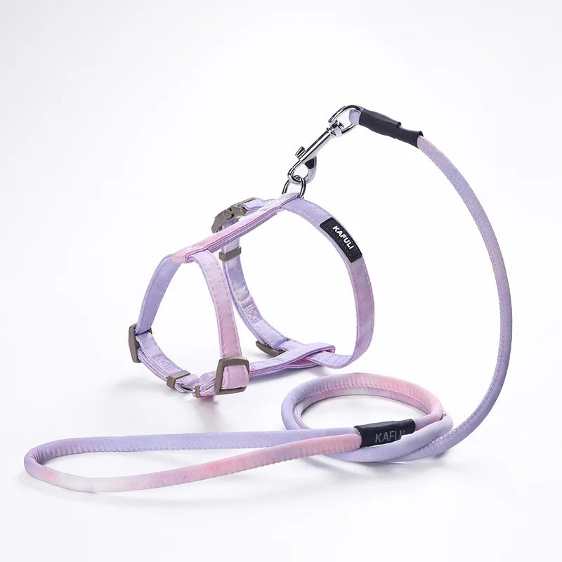 Adjustable Harness & Leash Set for Small Dogs & Cats