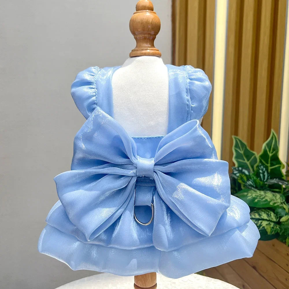 Bowknot Princess Dress for Small Dogs & Cats