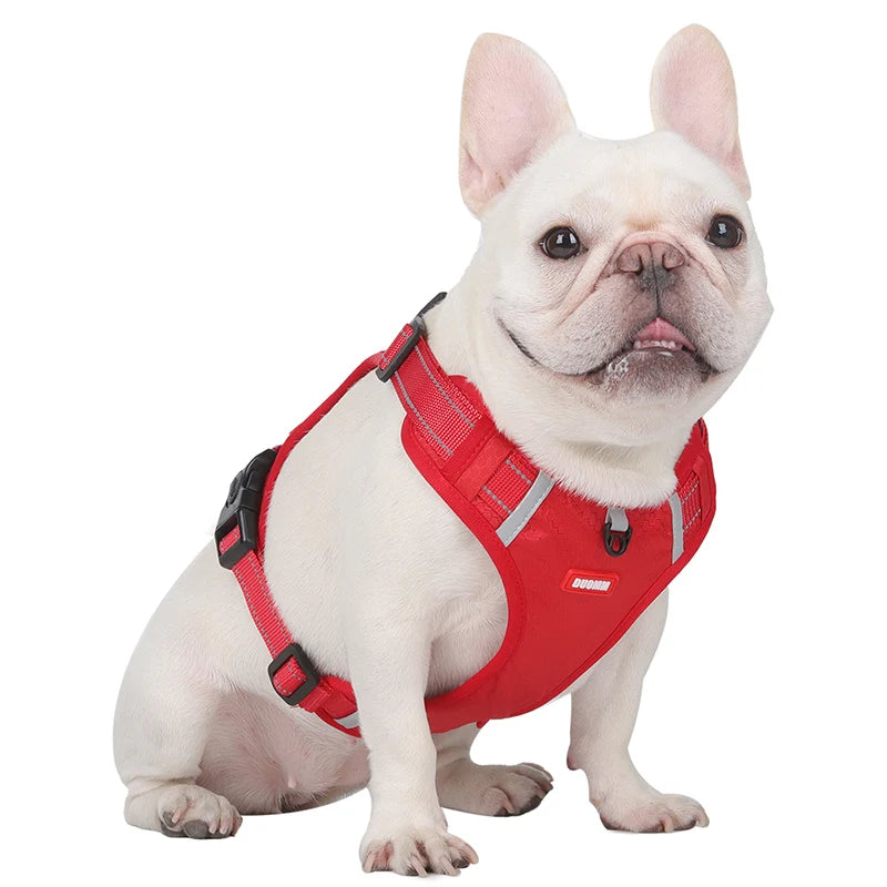 Adjustable Reflective Dog Harness - Safety Vest for Small & Large Dogs