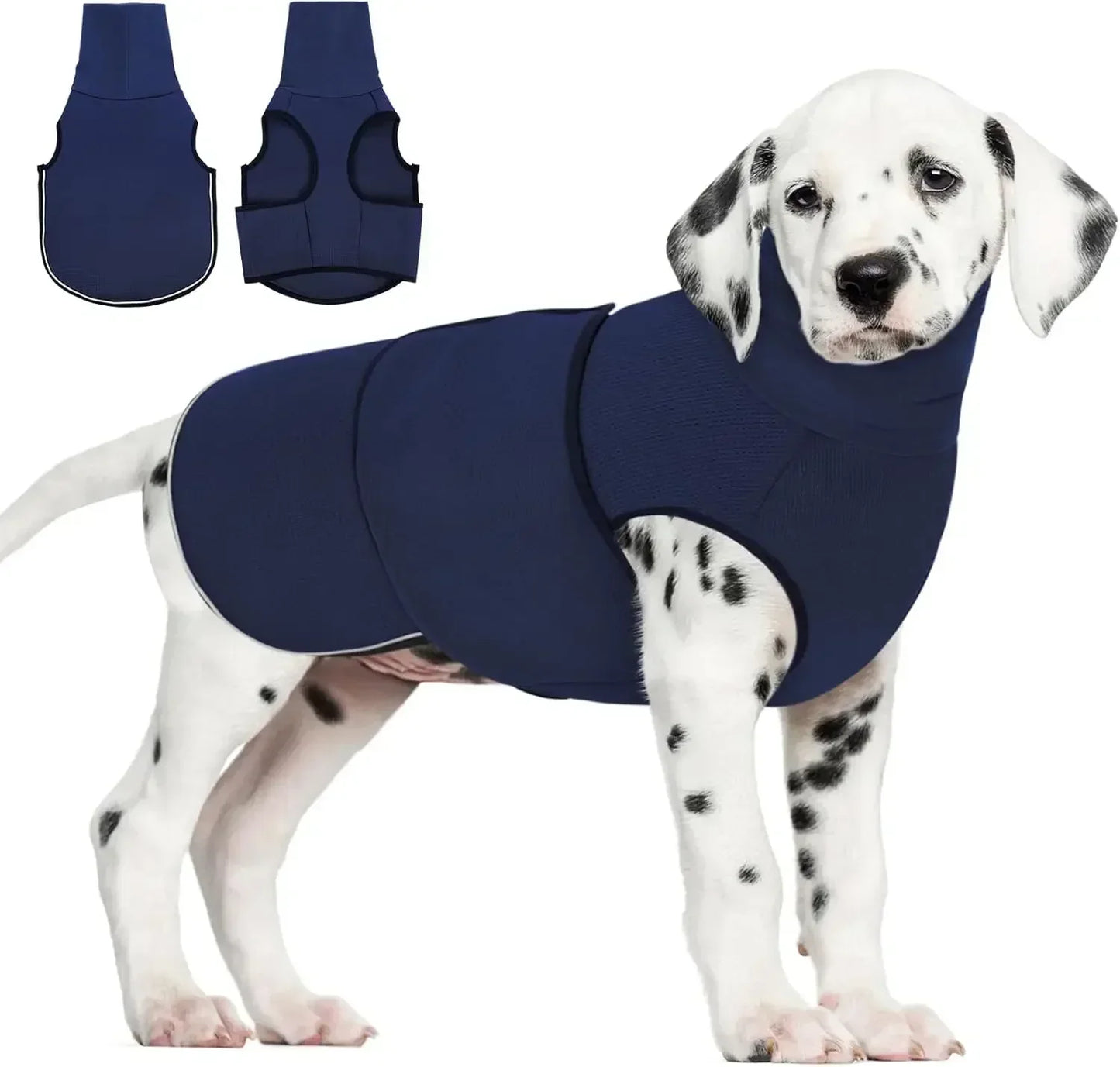 Gilet anti-anxiété pour chien avec capuche