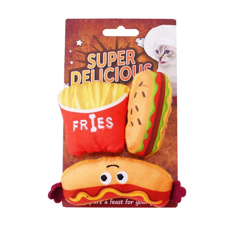 Bite-Resistant Plush Catnip Toy