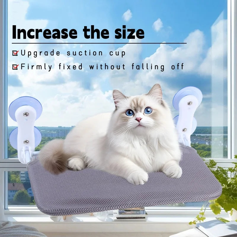 Foldable Mesh Cat Window Hammock