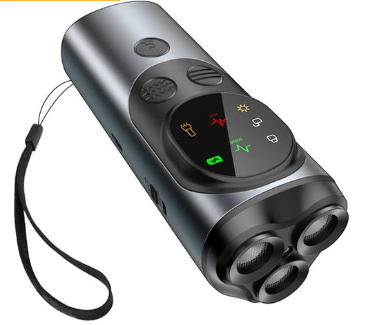 Ultrasonic Dog Training Device - Anti-Barking Trainer with LED Flashlight