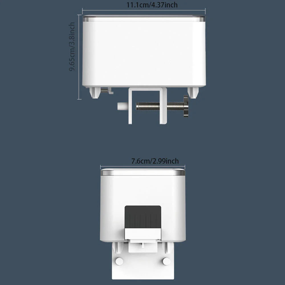WiFi Smart Automatic Feeder Aquarium Goldfish Timing Feeder Large Capacity APP Control Feeding Records Remind Fish Feeder