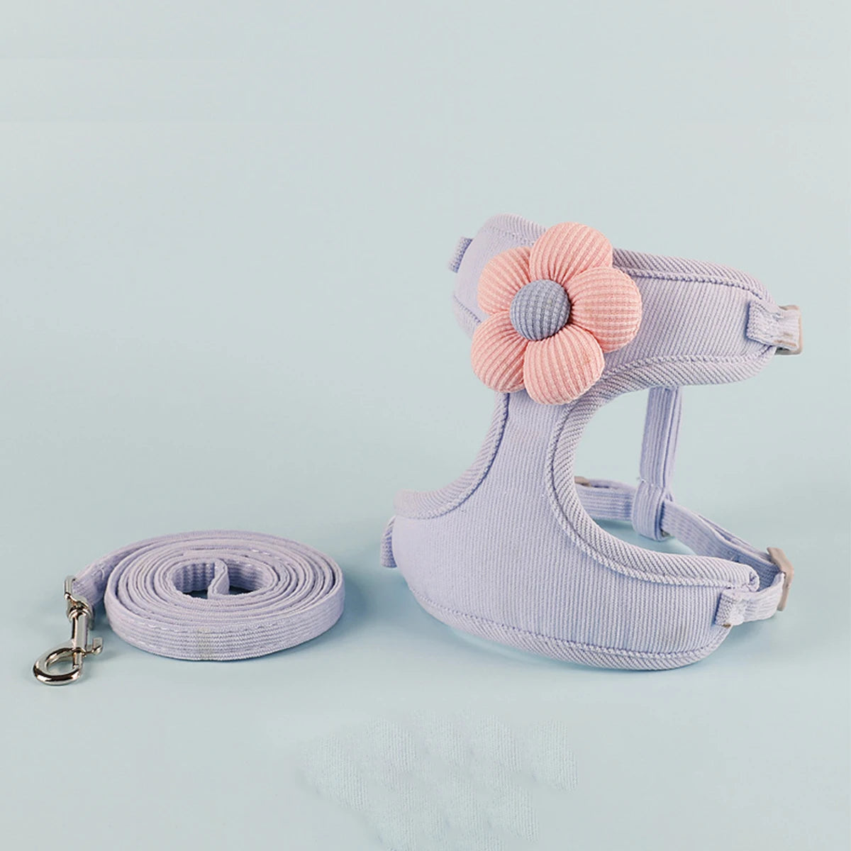 Breathable Adjustable Harness & Leash Set for Cats and Small Dogs
