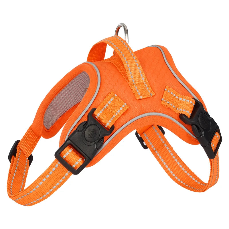 Ultra-Light Dog Harness Vest — Quick-Fit Saddle Design, No-Pull Chest Strap & Escape-Proof
