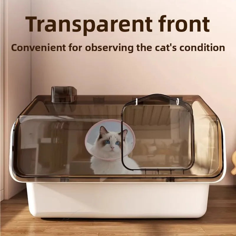 Automatic Self-Cleaning Cat Litter Box — Large Covered with Odour Control & Low Noise