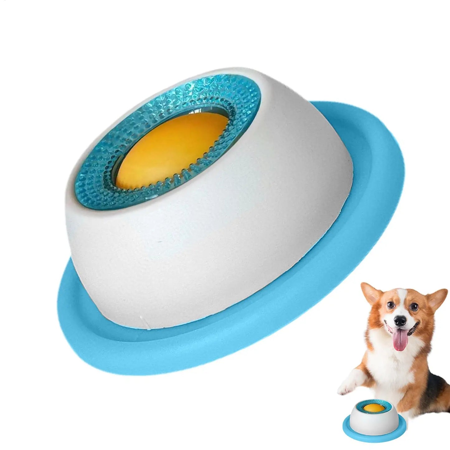 Slow Feeder Lick Mat & Puzzle Toy for Dogs & Cats