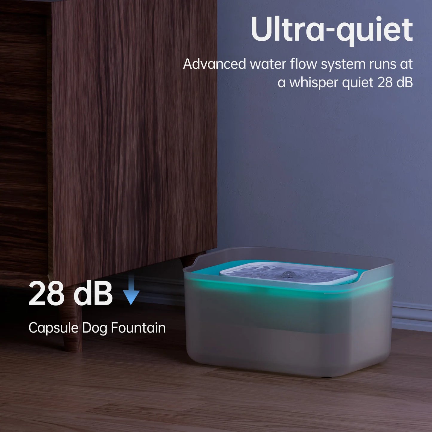 8L Large Capacity Smart Pet Water Fountain