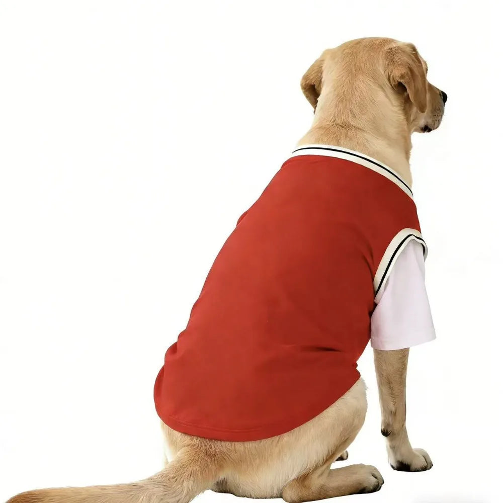 Gilet rafraîchissant en polyester respirant pour chiens | Haut d'été doux pour chiens de taille moyenne et grande