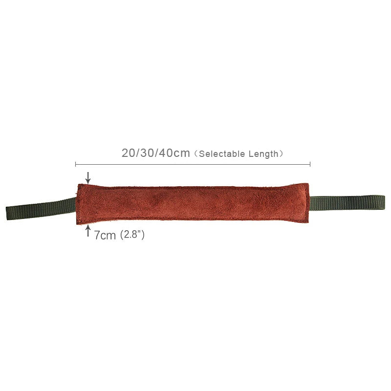 Leather Dog Training Bite & Tug Toy