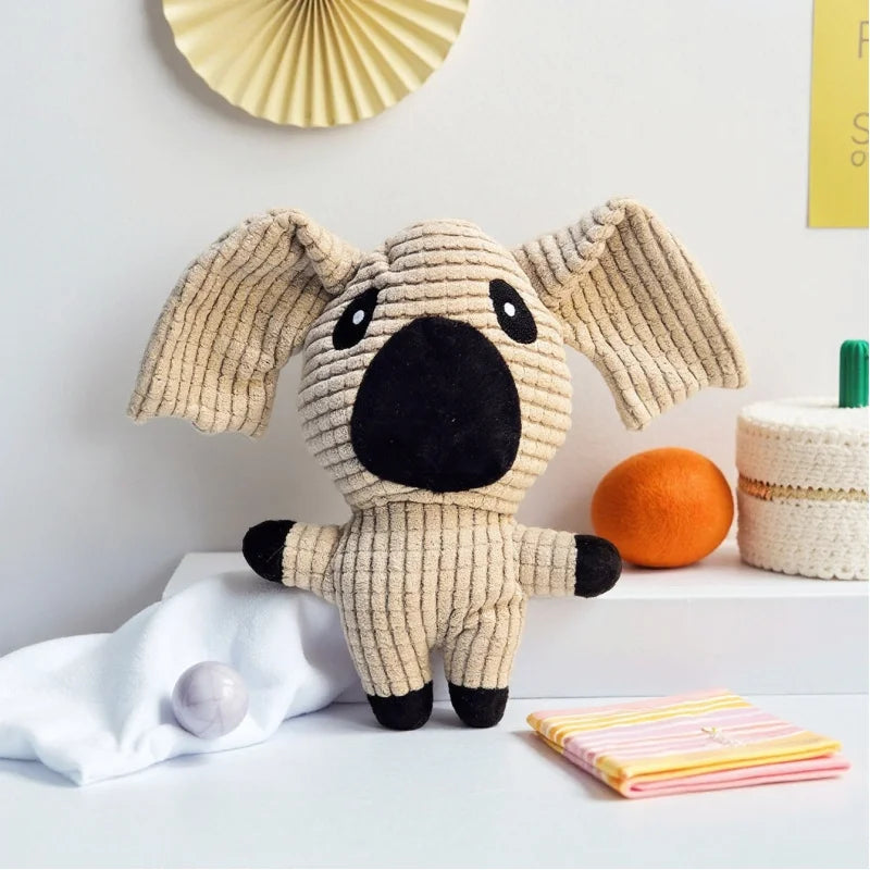 Squeaky Cartoon Plush Toy for Dogs & Cats