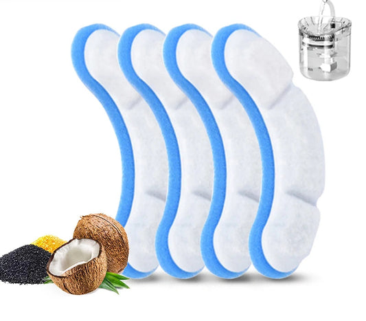 Cat Fountain Filter Replacement - Activated Carbon Charcoal Filters for Pet Water Dispensers