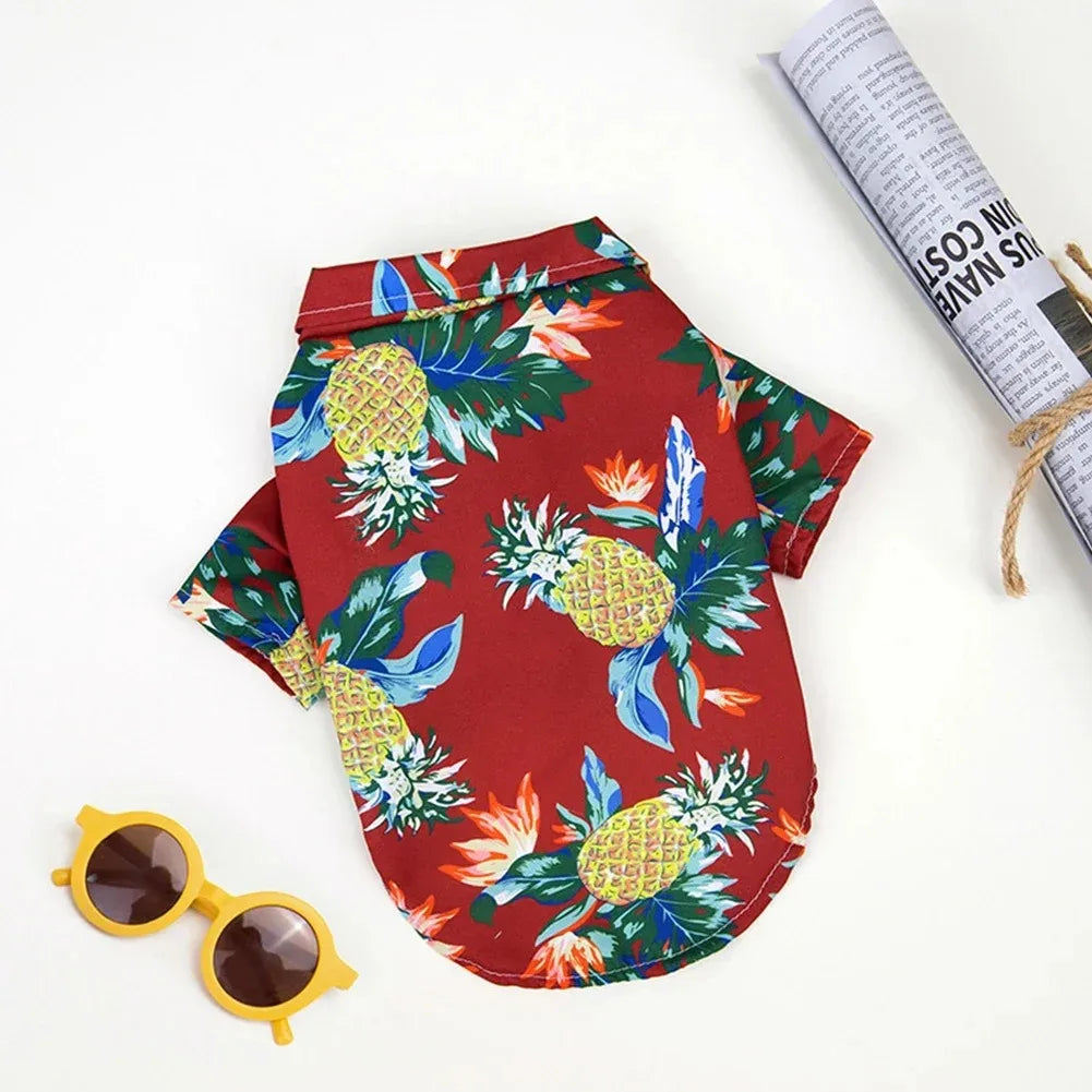 Vêtements d'été pour chiens - Chemise et chemisier pour chiots Vêtements de printemps pour animaux de compagnie