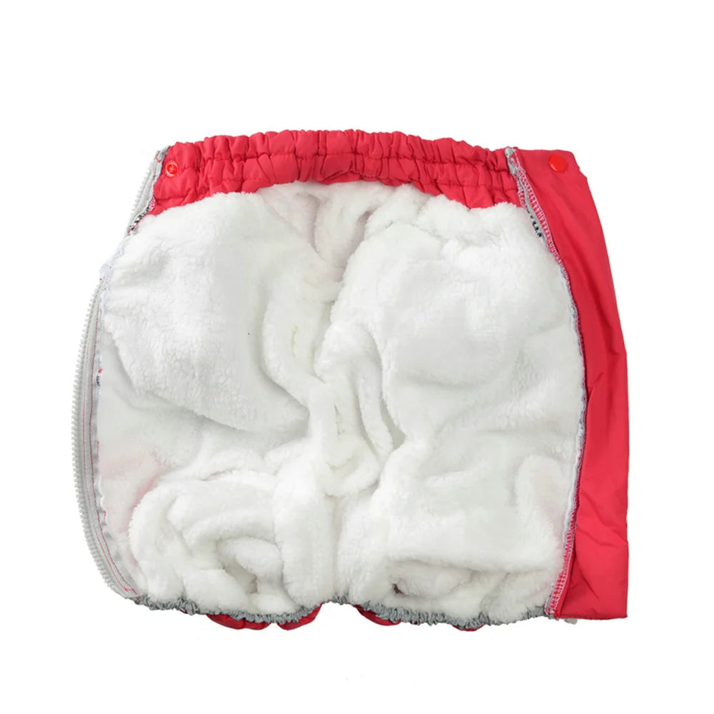 Waterproof Fleece Jumpsuit for Small Dogs