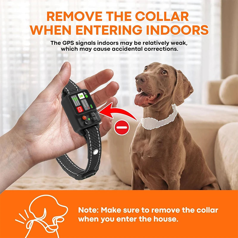 Outdoor GPS Dog Boundary Collar
