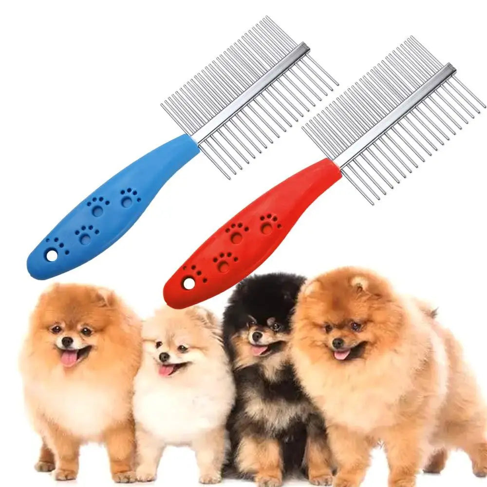 Stainless Steel Pet Grooming Comb for Dogs & Cats