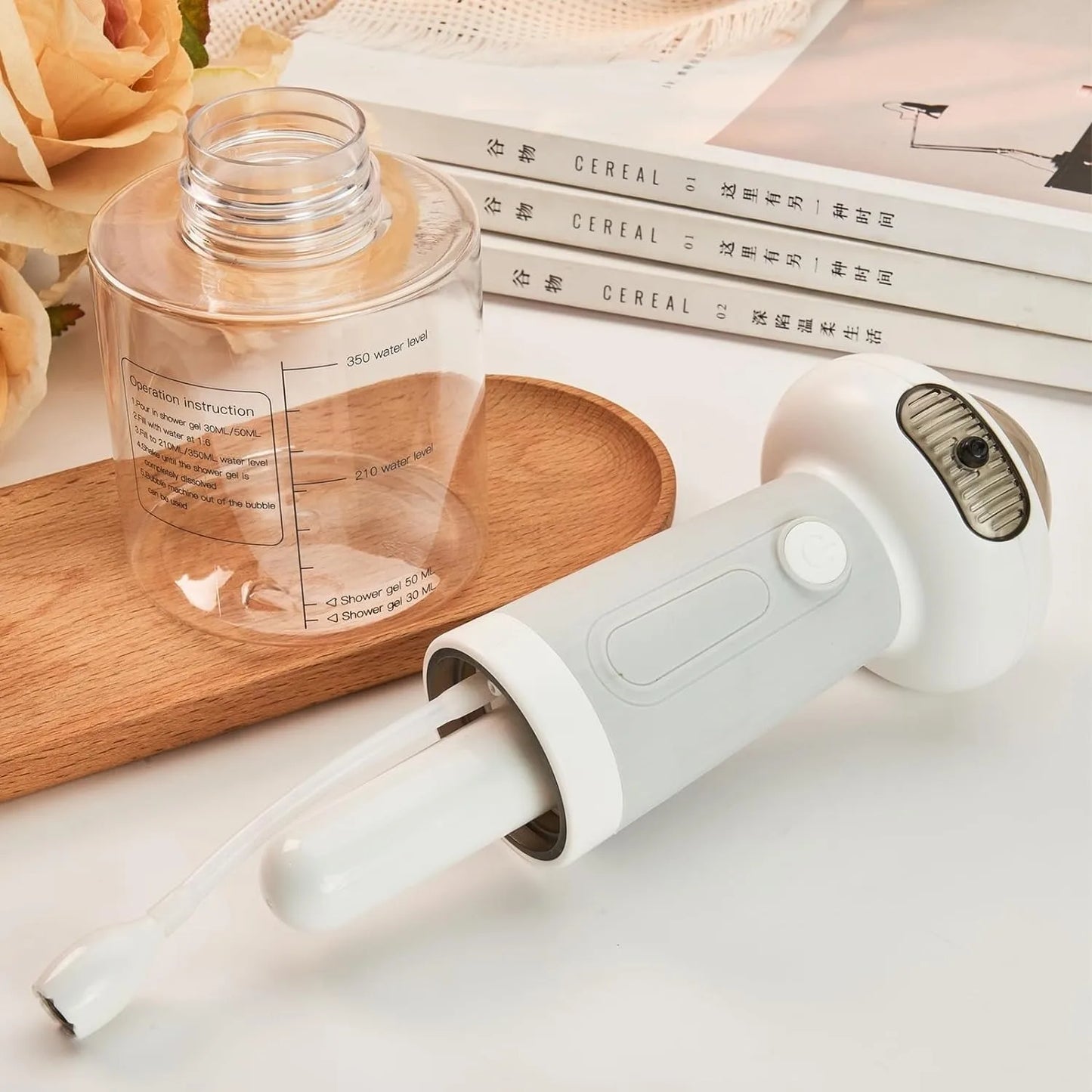 Machine à mousse électrique automatique pour animaux de compagnie