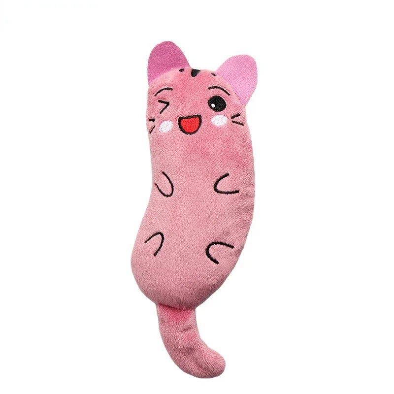 Catnip Chew Toy - Interactive Thumb Bite Toy for Dental Health and Play