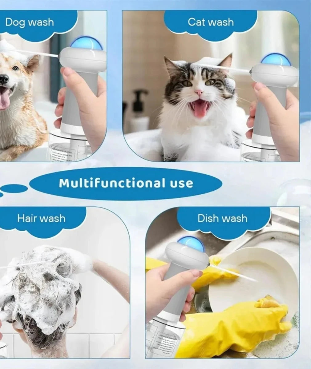 Electric Foam Soap Dispenser - Rechargeable & Waterproof