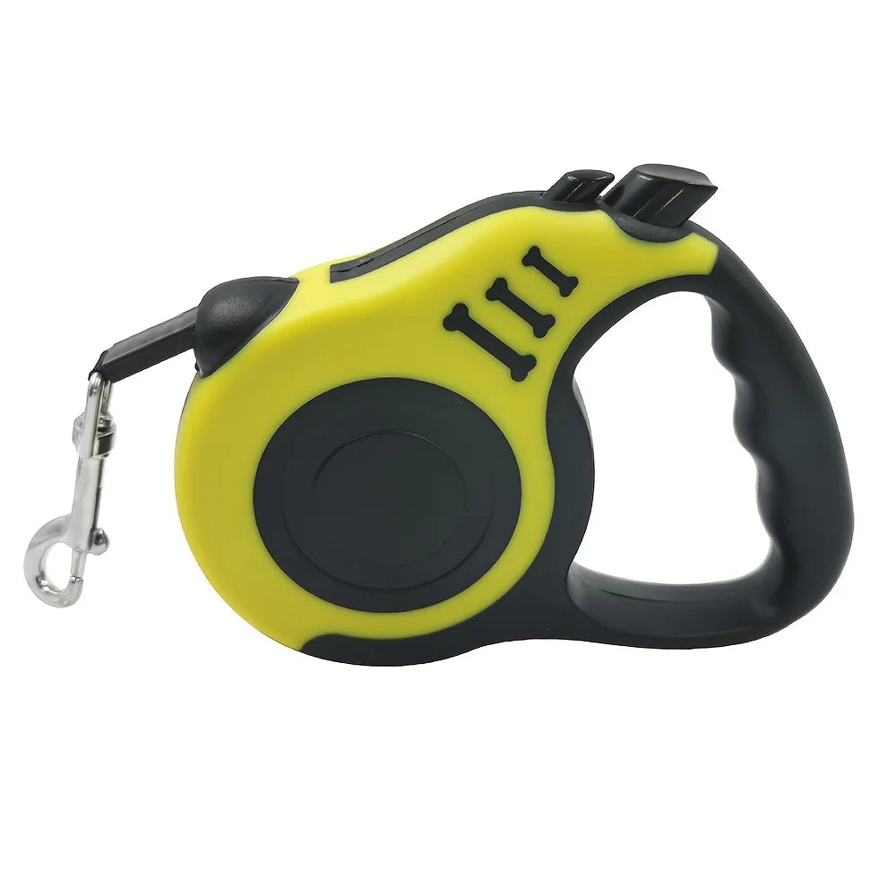 Laisse Rétractable pour Chien - Laisse Automatique en Nylon pour Chiens de Petite et Moyenne Taille