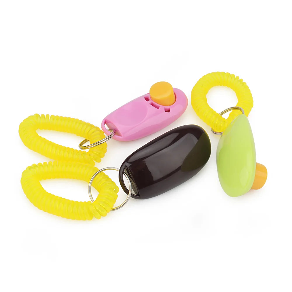 Pet Training Clicker with Wrist Strap (10 Pack)