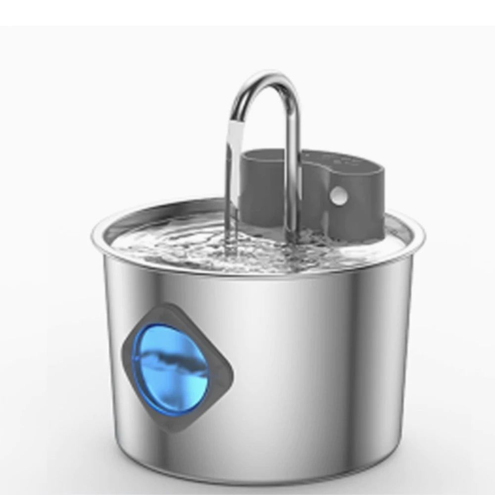 Wireless Rechargeable Pet Water Fountain with Motion Sensor