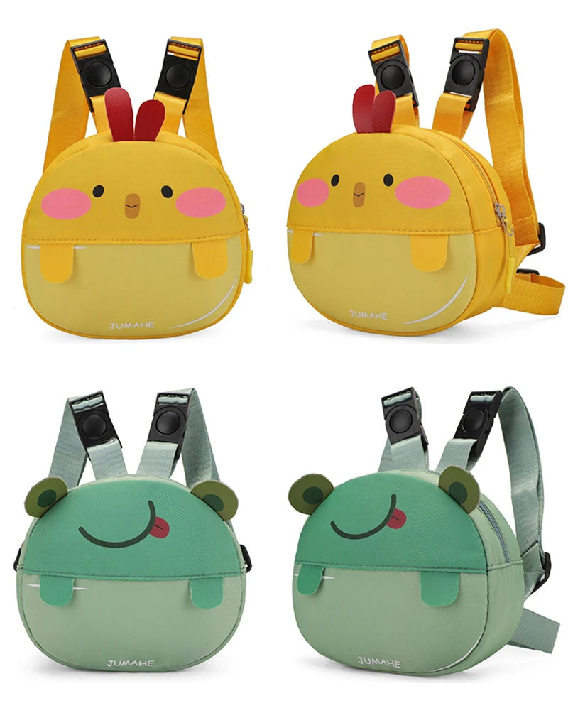 Cartoon Print Backpack Harness for Small Dogs & Puppies