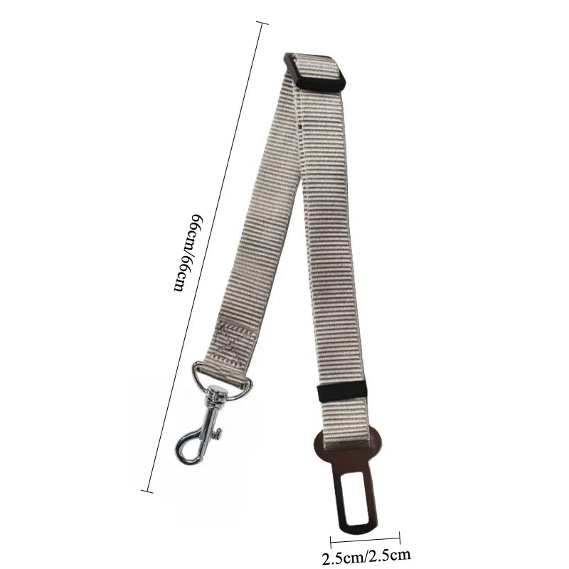 Adjustable Pet Car Seat Belt & Safety Harness