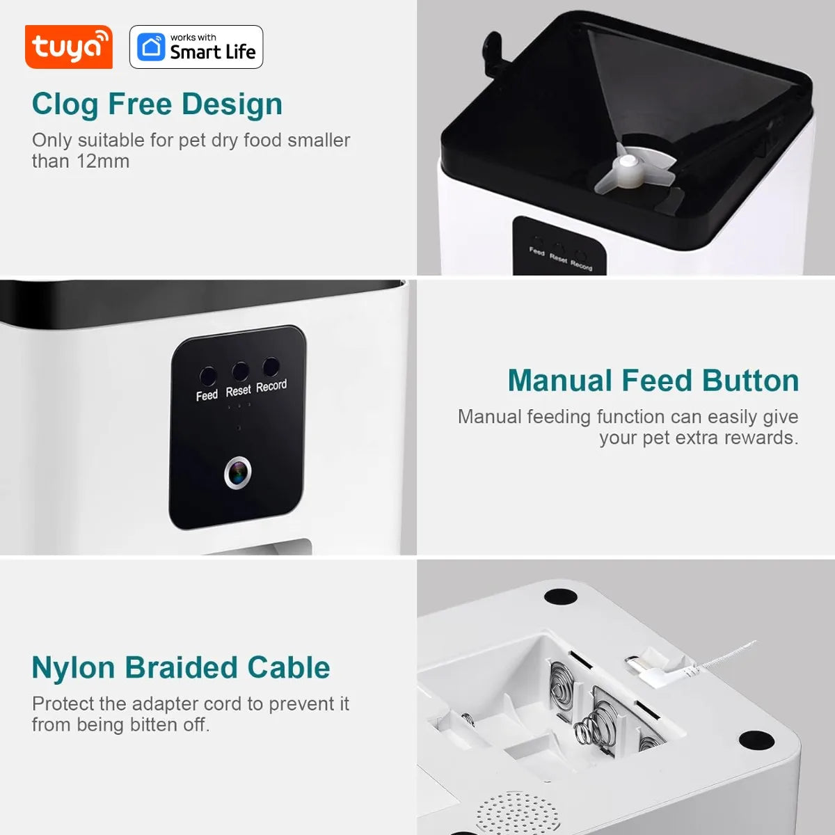Automatic Pet Feeder with HD Camera