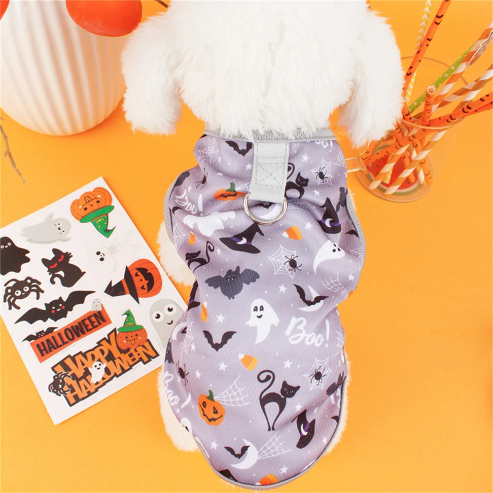 Halloween Print Pet Vest