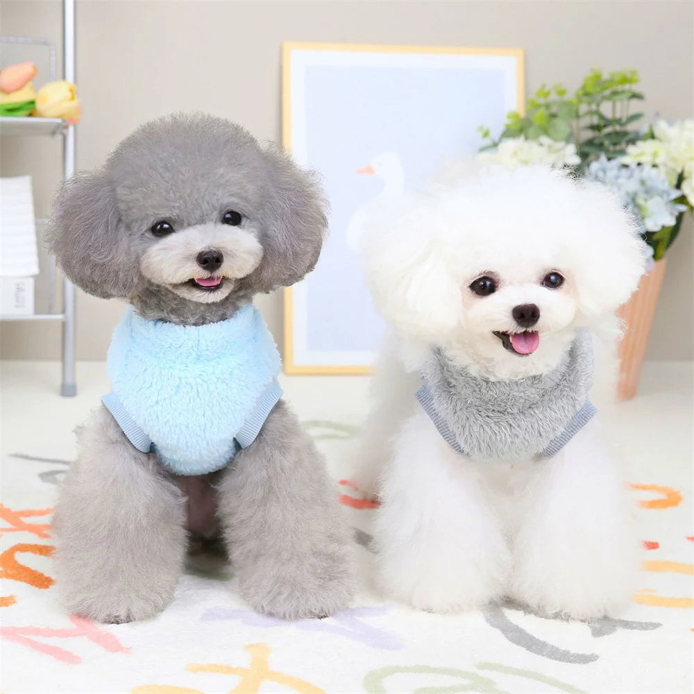 Warm Fleece Jacket & Jumpsuit for Cats and Small Dogs