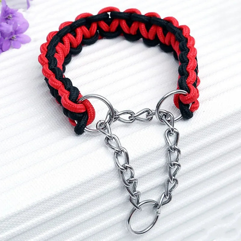 Durable Nylon Dog Collar for Medium to Large Dogs
