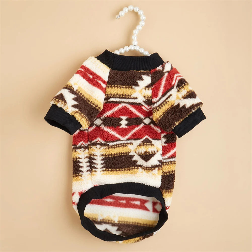 Fleece Winter Sweater for Cats & Small Dogs