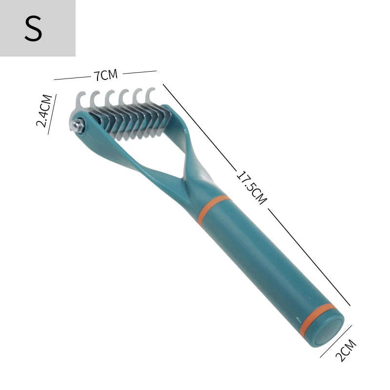 Stainless Steel Grooming Brush & De-shedding Comb for Dogs