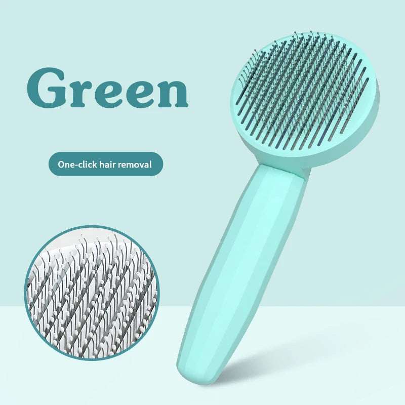 Dematting Brush and Grooming Comb for Cats and Dogs