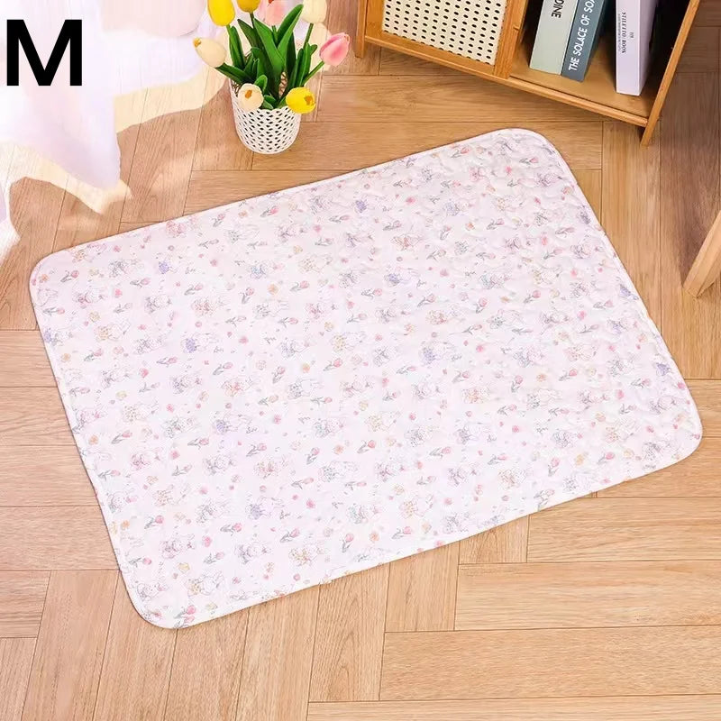Washable Cotton Pet Floor Mat – Multi-Use Bedding Pad