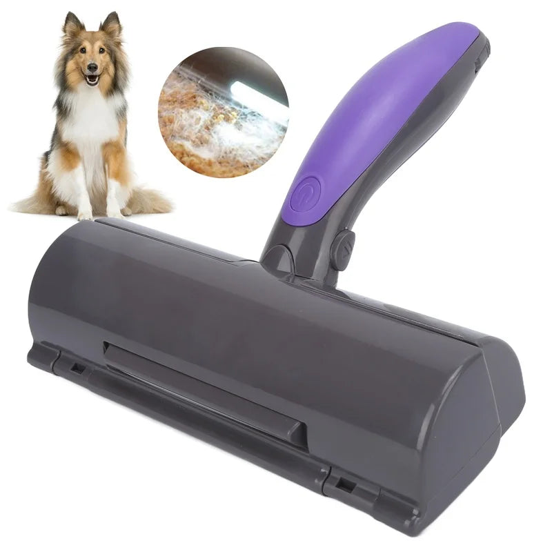 Reusable Pet Hair Remover Roller with LED
