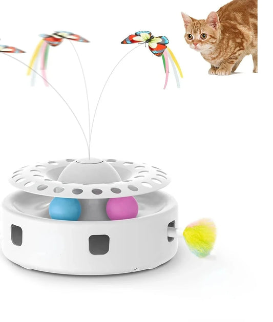 3-in-1 Smart Interactive Cat Toy