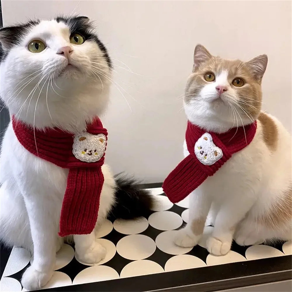 Printed Neck Scarf for Cats & Small Dogs