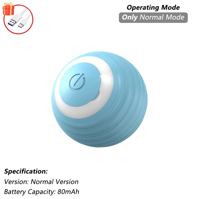 Balle interactive pour chat - Balle roulante automatique avec queue - Soins pour animaux plus intelligents