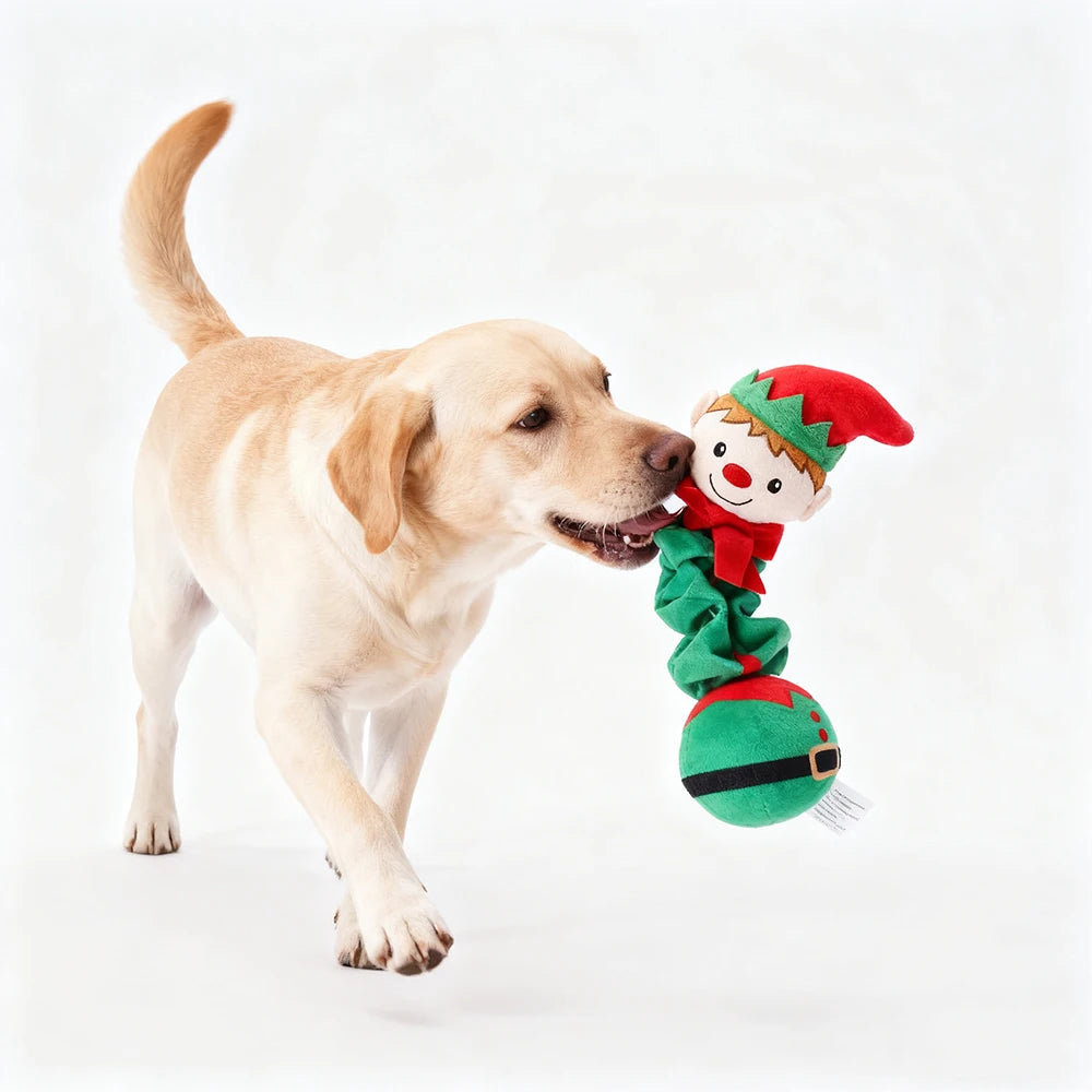 Christmas Plush Squeaky Dog Toy