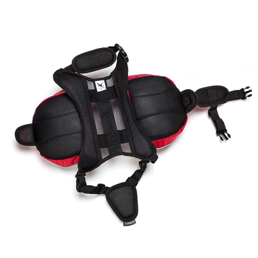 Reflective Dog Weight Training Harness Vest with Storage Pockets