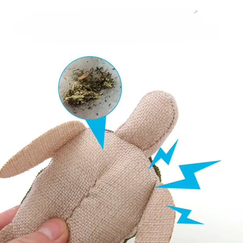 Marine Animal Catnip Crinkle Toy