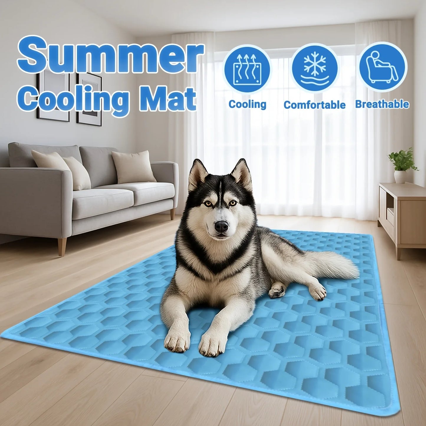 Breathable Mesh Pet Cooling Mat