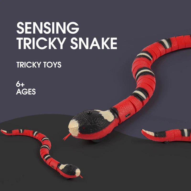 Interactive Slithering Snake Cat Toy