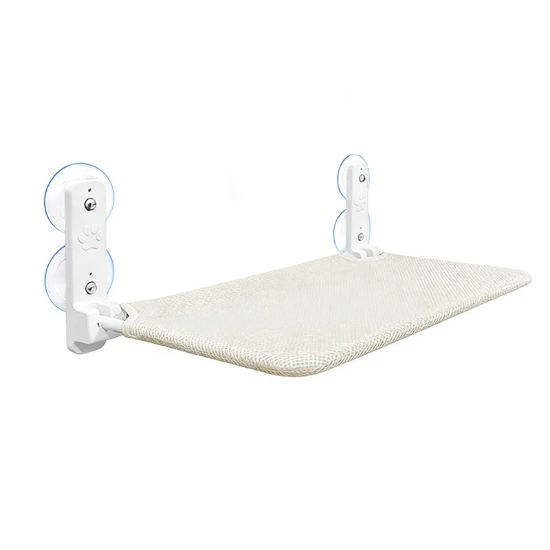 Large Cat Window Hammock – Reinforced Suction Cup Perch with Washable Cover