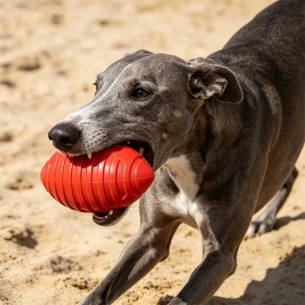 Indestructible TPR Dog Chew Toy for Aggressive Chewers